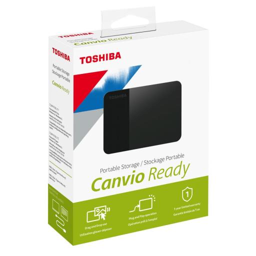 [TOSHIBA_HDTP310XK3AA] Disco Duro Externo Toshiba Canvio Ready 2.5", 1TB, USB 3.0