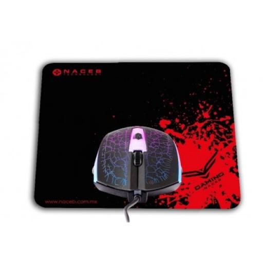 [NACEBTECHNOLOGY_NA-632] Naceb Technology Kit Mouse + Mousepad Naceb Technology NA-632