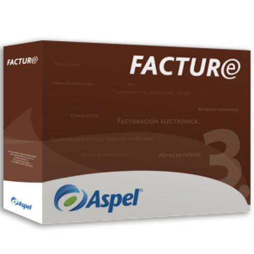 [ASPEL_FACT12M] Aspel FACTURE 5.0 12 MESES 1 USUARIO 1 RFC  ASPEL FACT12M