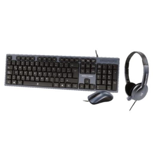 [PERFECTCHOICE_PC-201700] Perfect Choice Kit Teclado+Mouse+Diadema para Oficina PERFECT CHOICE PC-201700
