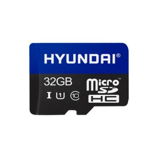 [HYUNDAI_SDC32GU1] Memoria Flash Hyundai, 32GB MicroSDHC Clase 10