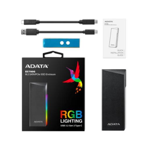 [ADATA_AEC700GU32G2-CGY] ADATA Gabinete de Unidad de Estado Solido ADATA AEC700GU32G2-CGY