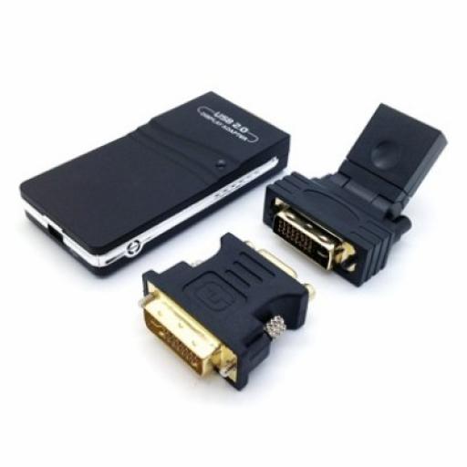 [BROBOTIX_171920] BRobotix CONVERTIDOR USB A DVI/HDMI/SVGA BROBOTIX 171920
