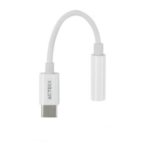 [ACTECK_AC-934831] Acteck Adaptador USB C a Jack 3.5mm ACTECK AA405 