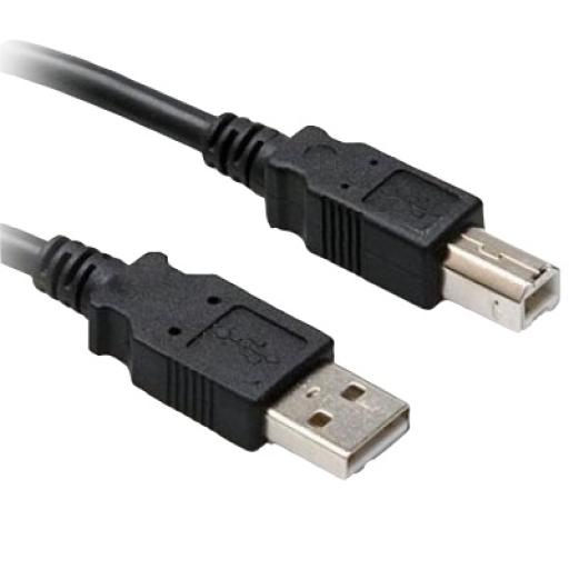 [BROBOTIX_102327] CABLE USB V2.0 TIPO A - TIPO B, BRobotix 1.8 m.