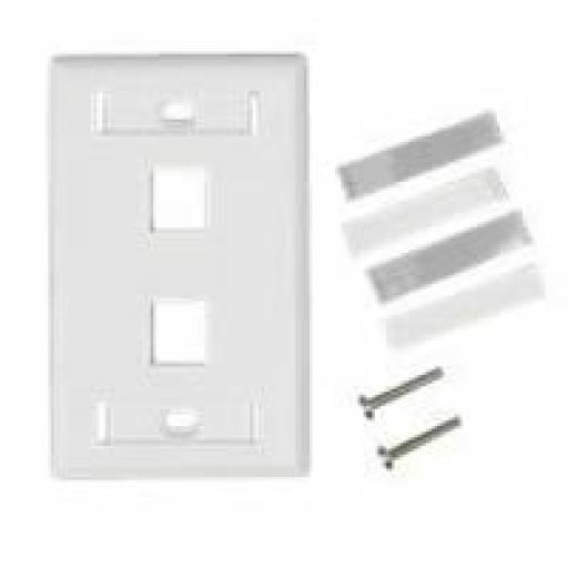 [BELDEN_AX102655] Belden Placa de Pared 2 Puertos BELDEN AX102655