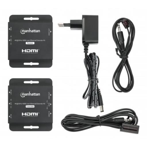 [MANHATTAN_168397] Kit extensor de HDMI sobre Ethernet 4K 30Hz Manhattan.