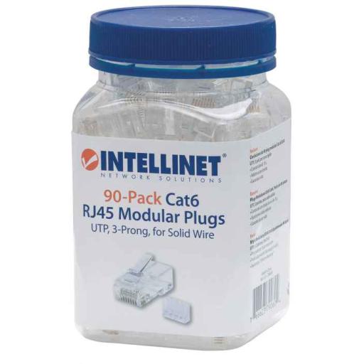 [INTELLINET_790604] Intellinet  Plug RJ45 CAT 6 UTP INTELLINET 790604