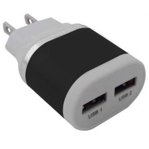 [BROBOTIX_161264N] BRobotix Cargador BROBOTIX 2 Puertos USB 161264N