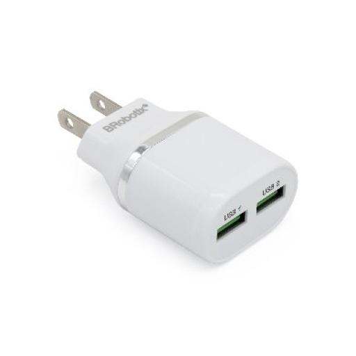 [BROBOTIX_161264B] BRobotix Cargador BROBOTIX 2 Puertos USB 161264B