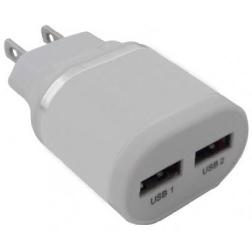 [BROBOTIX_161264B] BRobotix Cargador BROBOTIX 2 Puertos USB 161264B