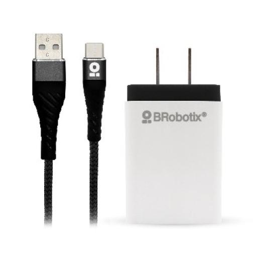 [BROBOTIX_963325] BRobotix CARGADOR BROBOTIX USB C/CABLE TIPO C CARGA RÁPIDA 963325