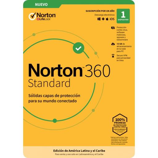 [NORTONLIFELOCK_TMNR-032] NortonLifeLock Antivirus Estándar NORTON TMNR-032
