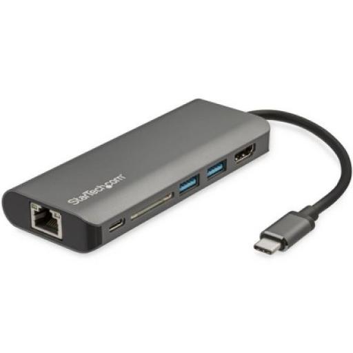 [STARTECH.COM_DKT30CSDHPD3] Docking Station StarTech HDMI 1x USB C 3.0 1x RJ-45 Negro