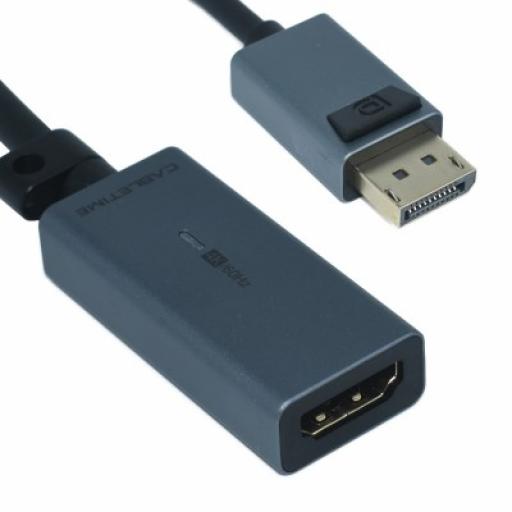 [OVALTECH_OVDP-HDMI] Ovaltech Adaptador PREMIUM DisplayPort A HDMI OVALTECH OVDP-HDMI