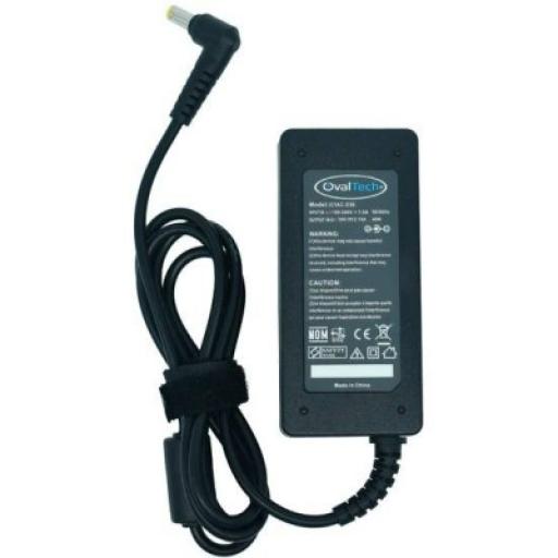 [OVALTECH_OTAC-E56] Ovaltech Adaptador para Computadora NETBOOK OVALTECH 19V/2.15AH C/Blister + USB