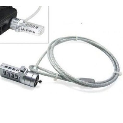 [BROBOTIX_128899] Candado de Combinación para Laptop BRobotix 1.3 M.