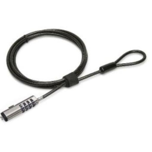 [BROBOTIX_6000298] Candado de Combinación para Laptops BRobotix 1.8 M.