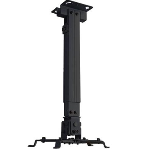 [BROBOTIX_573106N] Soporte de Techo para Proyector soporta hasta 10Kg Negro.