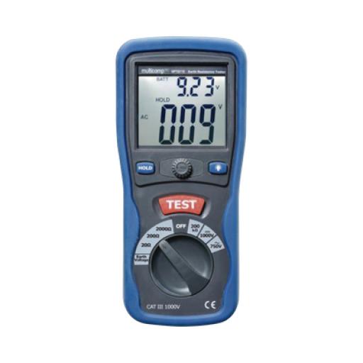 [TOTALGROUND_KRT-01-3PN] Total Ground KIT Medidor de Resistencia a Tierra Digital (Terrómetro), a 3 hilos  CAT III / 1000 V.