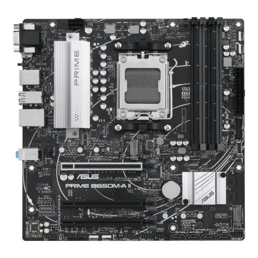 [ASUS_PRIME B650M-A II-CSM] Tarjeta madre ASUS Micro-ATX PRIME B650M-A II-CSM S-AM5 AMD B650 128GB