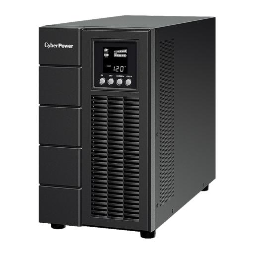 [CYBERPOWER_OLS3000A] CyberPower UPS de 3000 VA/2700 W, Online Doble Conversión, Entrada 120 Vca NEMA L5-30P, Onda Senoidal Pura, Tipo Torre, Con 4 Tomas NEMA 5-20R y 1 Block Hardwired