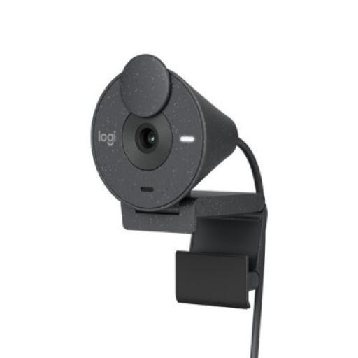 [LOGITECH_960-001413] Logitech CAMARA WEB LOGITECH BRIO 300 FULL HD 1080p USB-C GRAPHITE (960-001413)