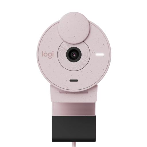 [LOGITECH_960-001446] Logitech CAMARA WEB LOGITECH BRIO 300 FULL HD 1080p USB-C ROSE (960-001446)