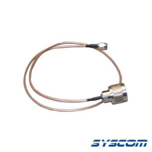 [EPCOM_SN-316-SMA-60] Epcom Cable RG-316 con conectores N Macho en un extremo y en el otro SMA Macho.