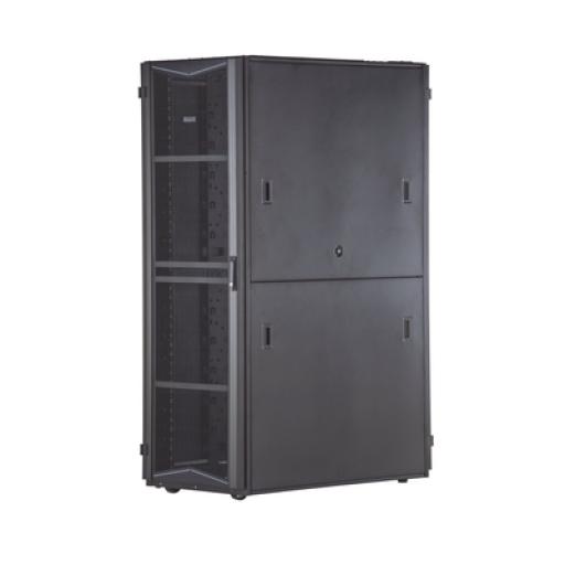 [PANDUIT_XG64212BS0001] Panduit Gabinete FlexFusion para Centros de Datos, 42 UR, 600 mm de Ancho, 1070 mm de Profundidad, Fabricado en Acero, Color Negro