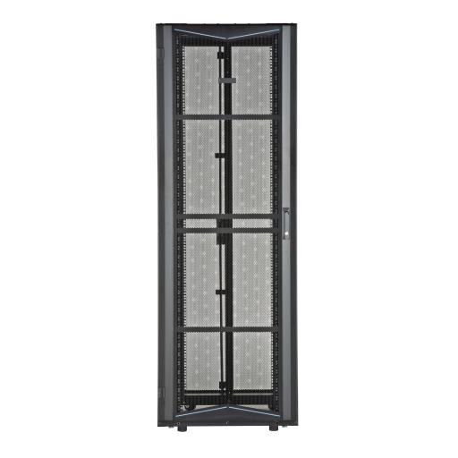 [PANDUIT_XG64212BS0001] Panduit Gabinete FlexFusion para Centros de Datos, 42 UR, 600 mm de Ancho, 1070 mm de Profundidad, Fabricado en Acero, Color Negro