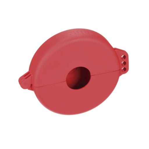 [PANDUIT_PSL-V6A] Panduit Dispositivo de Bloqueo LOTO para Válvulas de Compuerta, Para Diámetros de 3 a 6.5", Color Rojo