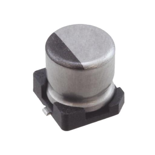 [SYSCOM_493-9454-1-ND] Syscom Capacitor Electrolítico de Aluminio de 1uF, 50V, 20% tipo SMD.