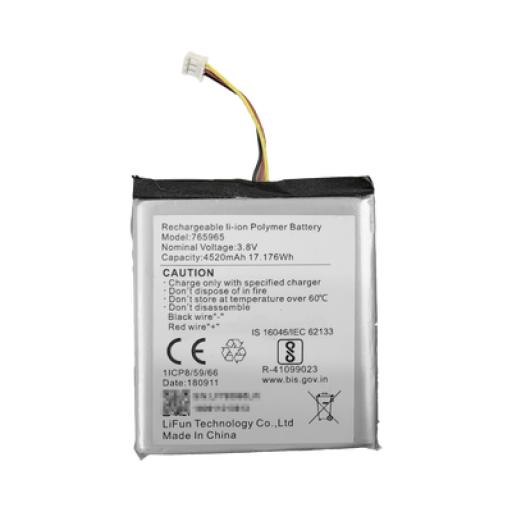 [HIKVISIONDIGITALTECHNOLOGY_DS-PA-BATTERY] Hikvision Digital Technology Batería de Respaldo para Panel de Alarma Hikvision / 4520 mAh / Compatible con Paneles AX PRO - AX HUB - Hibrido Versión 1 (DS-PHA64-W4P)
