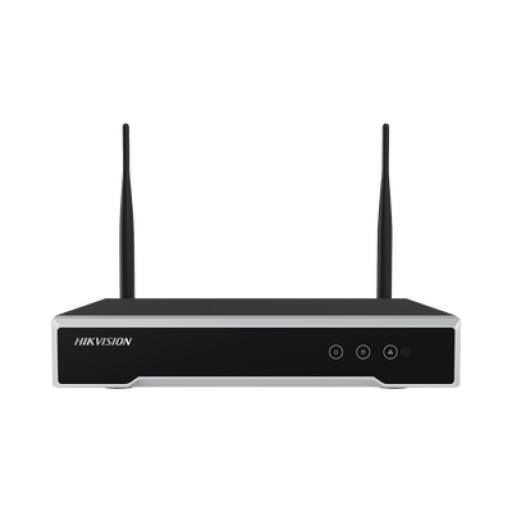 [HIKVISIONDIGITALTECHNOLOGY_DS-7108NI-K1/W/M] Hikvision Digital Technology NVR 4 Megapixel / 8 canales IP / 1 Bahía de Disco Duro / 2 Antenas WIFI / Salida de Vídeo Full HD