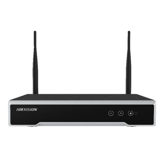 [HIKVISIONDIGITALTECHNOLOGY_DS-7108NI-K1/W/M] Hikvision Digital Technology NVR 4 Megapixel / 8 canales IP / 1 Bahía de Disco Duro / 2 Antenas WIFI / Salida de Vídeo Full HD