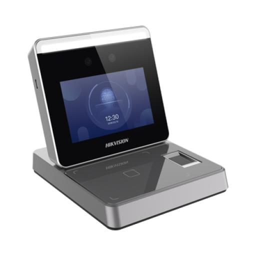 [HIKVISIONDIGITALTECHNOLOGY_DS-K1F600U-D6E-F] Hikvision Digital Technology Enrolador IP de Rostros, Huellas y Tarjetas (MIFARE y EM) para iVMS-4200 / Facilita el Alta de Rostros, Huellas y Tarjeta al Software 