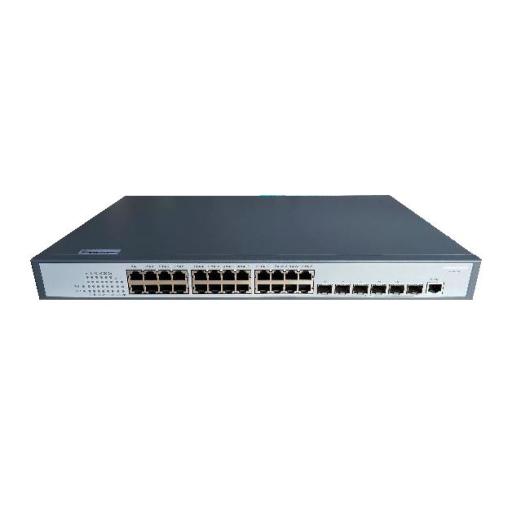 [HIKVISIONDIGITALTECHNOLOGY_DS-3E3730] Hikvision Digital Technology Switch Gigabit / Administrable Capa 3 / 24 puertos 10/100/1000 Mbps / 6 puertos SFP+ 10 G de Uplink.