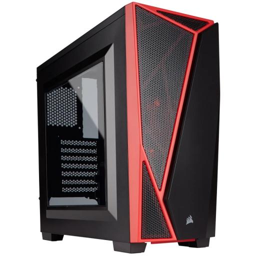 [CORSAIR_CC-9011107-WW] GABINETE CORSAIR SPEC-04 BLACK/RED ATX CC-9011107-WW