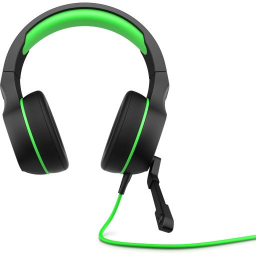 [HP_4BX31AA] HP Audífonos HP USB LED 400 Pavillion Gaming Color Negro-Verde