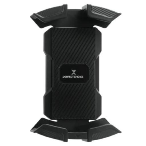 [PERFECTCHOICE_PC-332954] Perfect Choice Soporte Perfect Choice para Smartphone Motocicleta o Bicicleta con Bloqueo de Seguridad Rotación 360