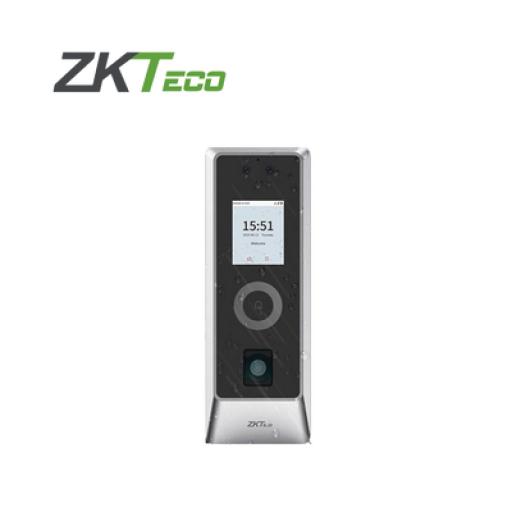 [ZKTECO_PRO-MA-QR] ZKTeco Lector Autonomo de Reconocimiento Facial y Código QR para Exterior