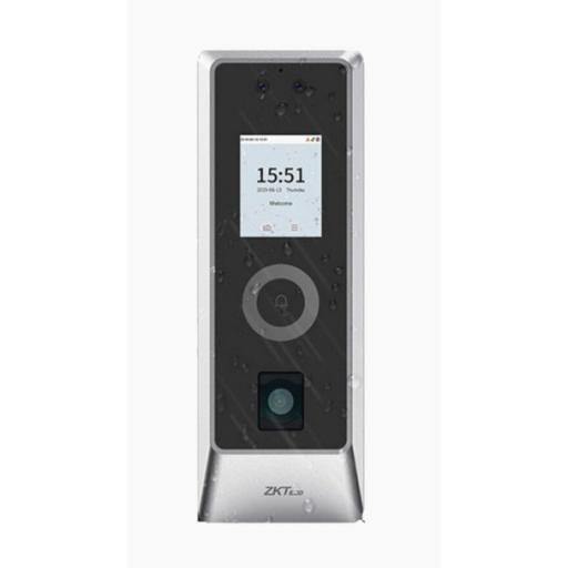 [ZKTECO_PRO-MA-FP] ZKTeco Lector Autonomo de Reconocimiento Facial y Huella Digital para Exterior
