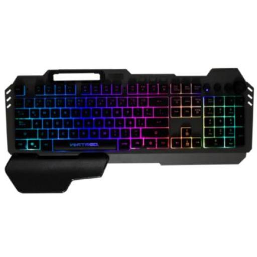 [PERFECTCHOICE_V-930617] Perfect Choice Teclado Vortred Holder Alámbrico RGB Programable
