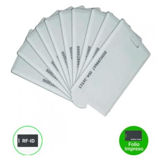 [ZKTECO_IDCARDKR2K ] ZKTeco Tarjetas compatibles con lectores RFID con fr ZK TECO IDCARDKR2K 