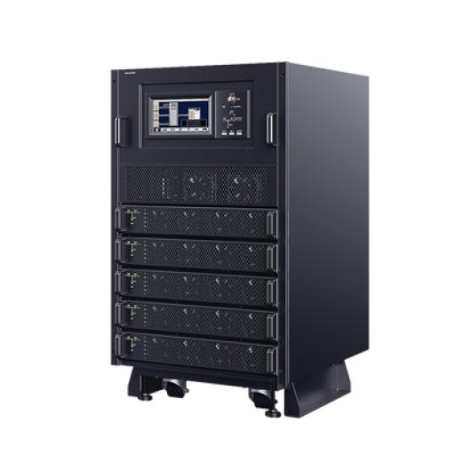 [CYBERPOWER_SM040K100P4M] CyberPower UPS Modular Trifásico Escalable de 40 kVA/40 kW, Topología Online Doble Conversión, Voltaje de 208/220 Vca de L-L, Respaldo de 4 Minutos al 100% de Carga, Incluye Módulo y Banco de Baterías 