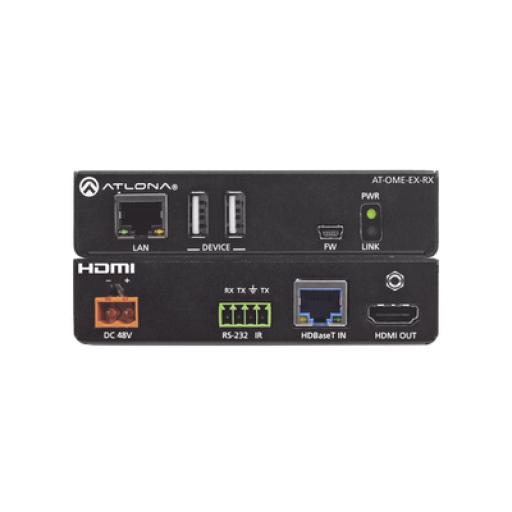 [ATLONA_AT-OME-EX-RX] ATLONA OMEGA 4K/UHD Receptor HDBaseT para HDMI con USB