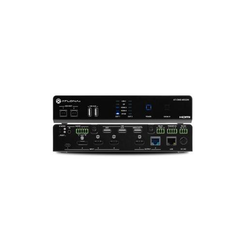 [ATLONA_AT-OME-MS52W] ATLONA OMEGA 4K/UHD Switch matriz 5×2 con USB y enlace inalámbrico
