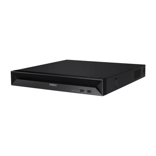 [HANWHA_QRN-1630S] Hanwha NVR 8 Megapíxel / 16 canales / H.265 / P2P Wisenet / 16 puertos PoE / 128Mbps