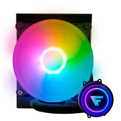 [GAMEFACTOR_LQG501] Enfriamiento Liquido Gamer Factor LQG501 1x 120mm, 2550RPM